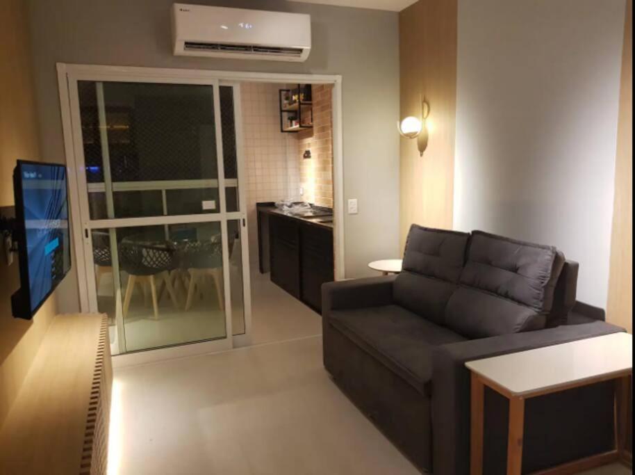 Ap Frente Mar Com Ar-Condicionado E Varanda Gourmet Mongaguá Zewnętrze zdjęcie